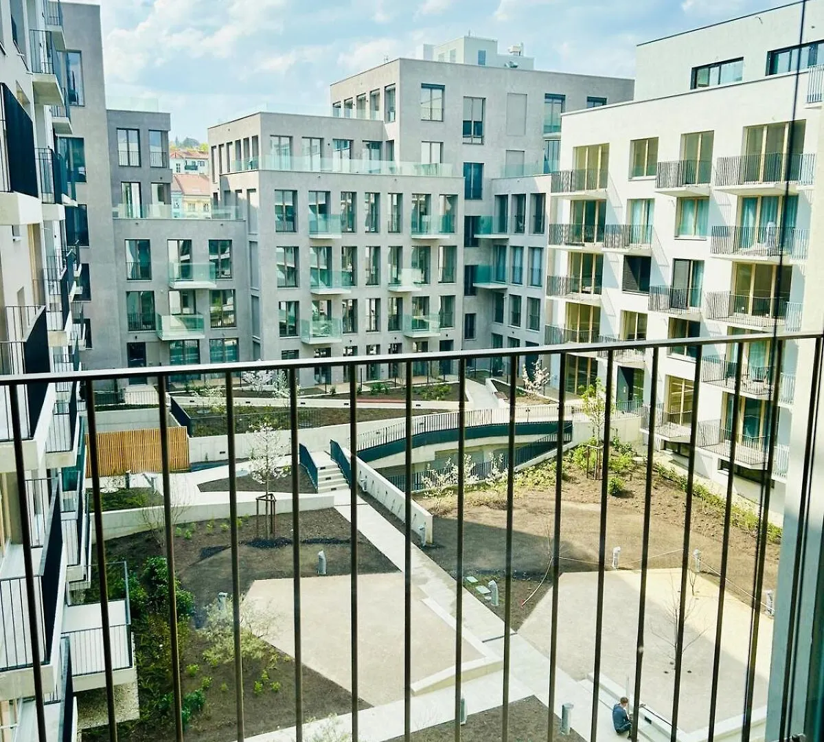 New Building New Apartment At Andel Metro Station Prag 0*,  Çek Cumhuriyeti